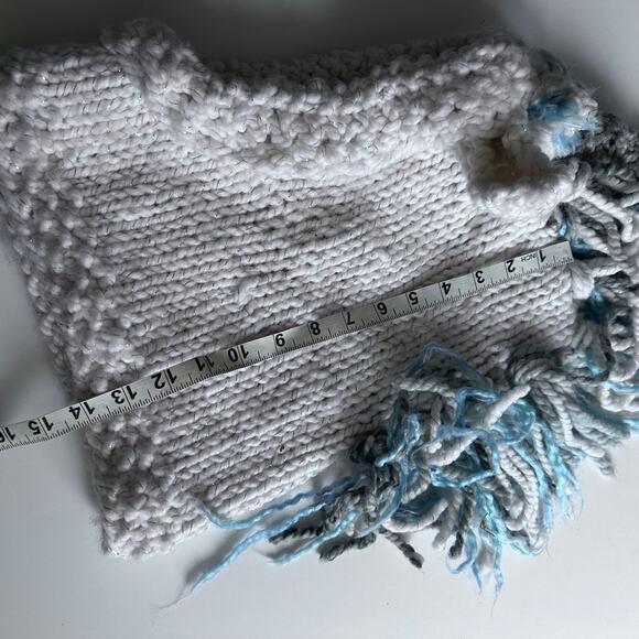 Unicorn Hat Scarf Crochet Knitted Woolen Caps Cute Earflap Hood Scarves … - Picture 2 of 5